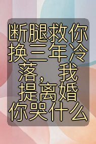 断腿救你换三年冷落，我提离婚你哭什么封面