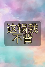 这锅我不背封面