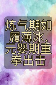 炼气期如履薄冰,元婴期重拳出击封面